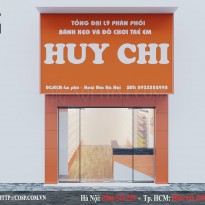 Thiết kế cửa hàng bánh kẹo - La Phù - Huy Chi